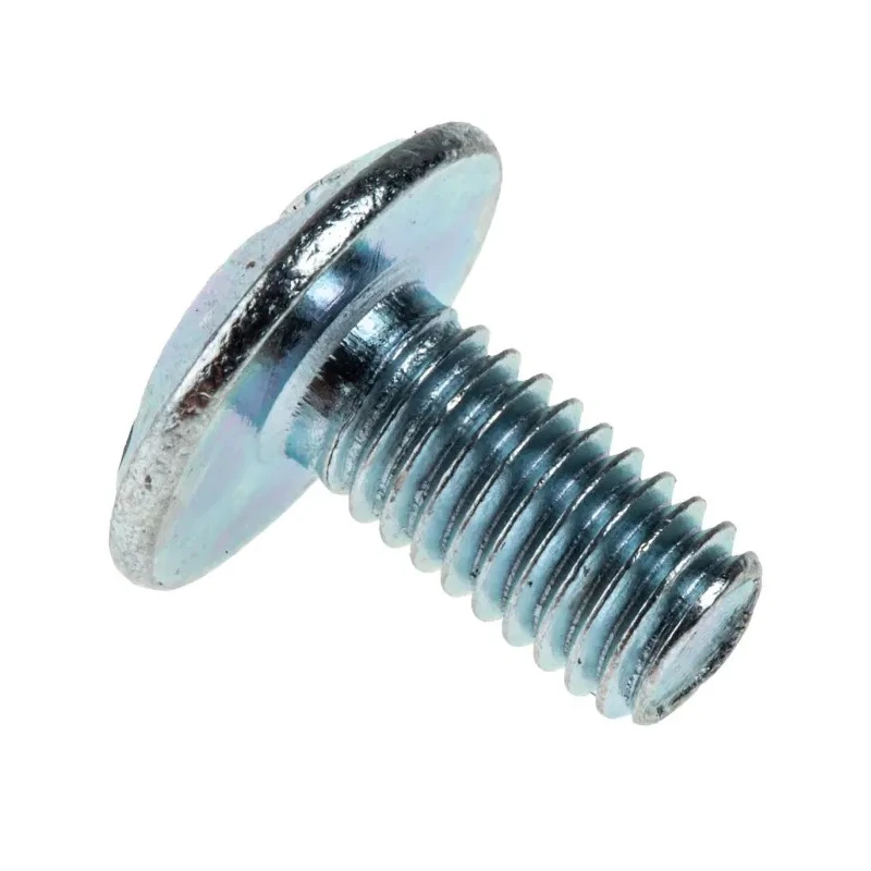RS PRO Bright Zinc Steel Roofing Bolt M6 Thread Size with Phillips Drive, Grade 4.8, 12mm Length 277-604