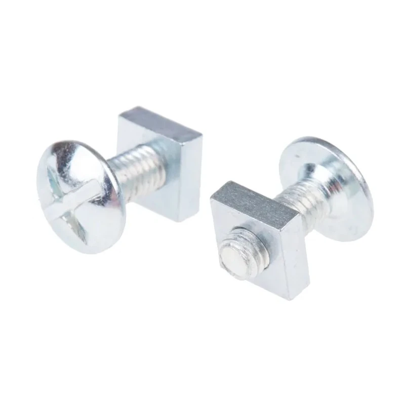 RS PRO Bright Zinc Plated Steel Roofing Bolt M6 x 16 mm Grade 4.8 Phillips Drive 277-610