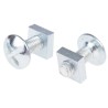 RS PRO Bright Zinc Plated Steel Roofing Bolt M6 x 16 mm Grade 4.8 Phillips Drive 277-610