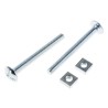 RS PRO Bright Zinc Steel Roofing Bolt 60 mm Length Grade 4.8 Phillips Drive M6 Thread 277-660