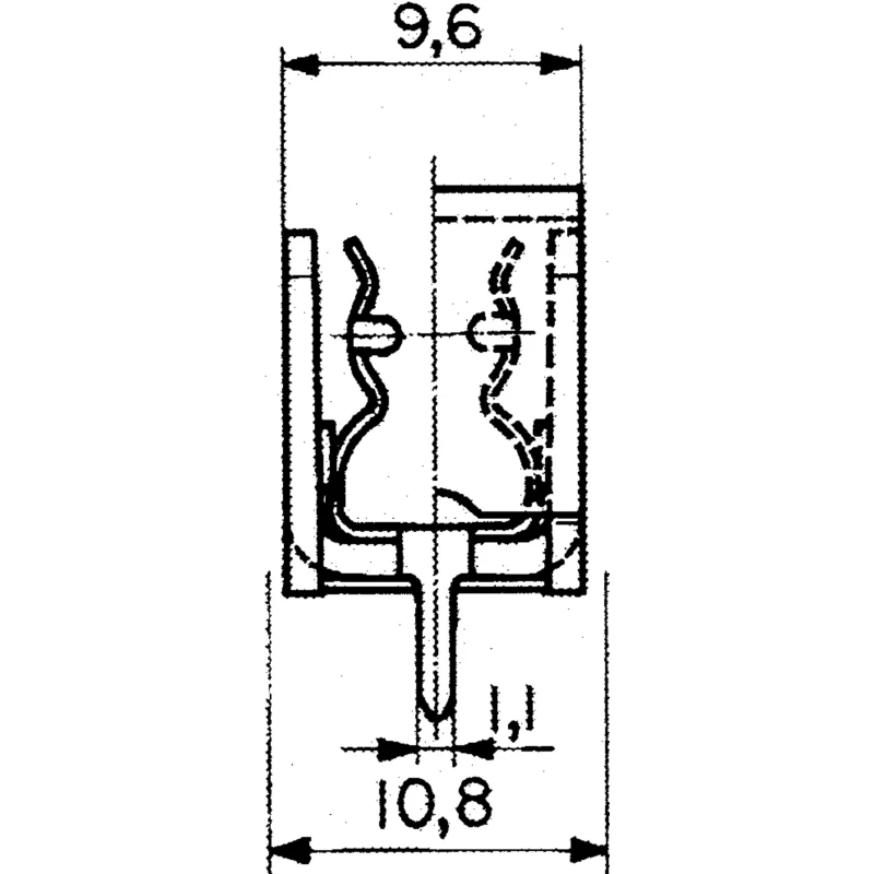 Schurter 10A PCB Mount Fuse Holder for 5 x 20 mm, 250V ac 0031.8211