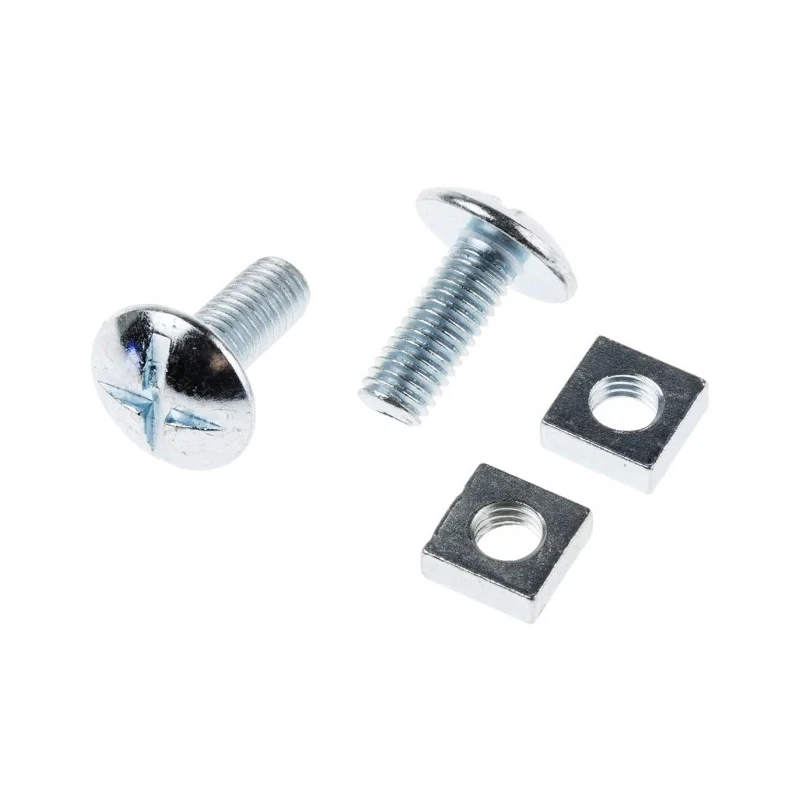RS PRO Bright Zinc Steel M8 Phillips Drive Roofing Bolt 20mm Length 4.8 Grade 277-698