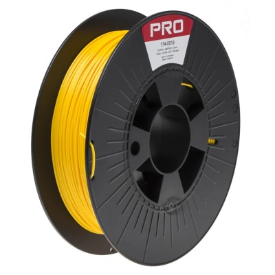 RS PRO 1.75 mm Yellow ABS-X 3D Printer Filament, 500 g 174-0019