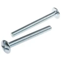 RS PRO Bright Zinc Steel Roofing Bolt M8 x 80 mm Grade 4.8 Phillips Drive 277-755