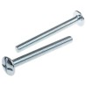 RS PRO Bright Zinc Steel Roofing Bolt M8 x 80 mm Grade 4.8 Phillips Drive 277-755