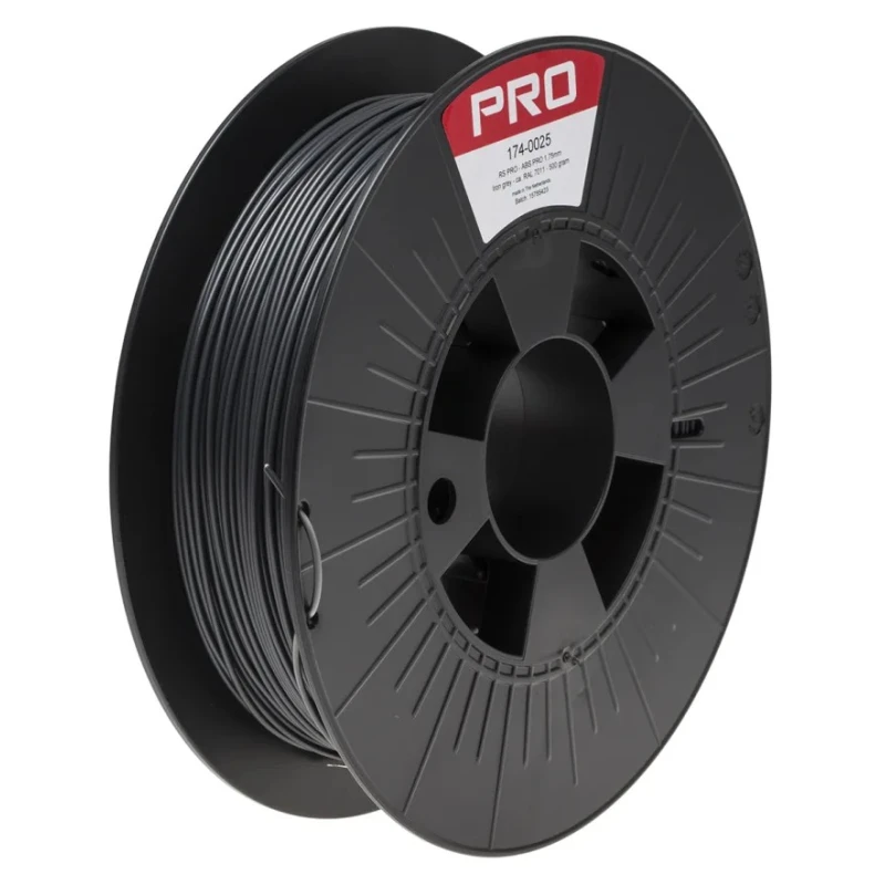 RS PRO 1.75 mm Grey ABS-X 3D Printer Filament, 500 g 174-0025