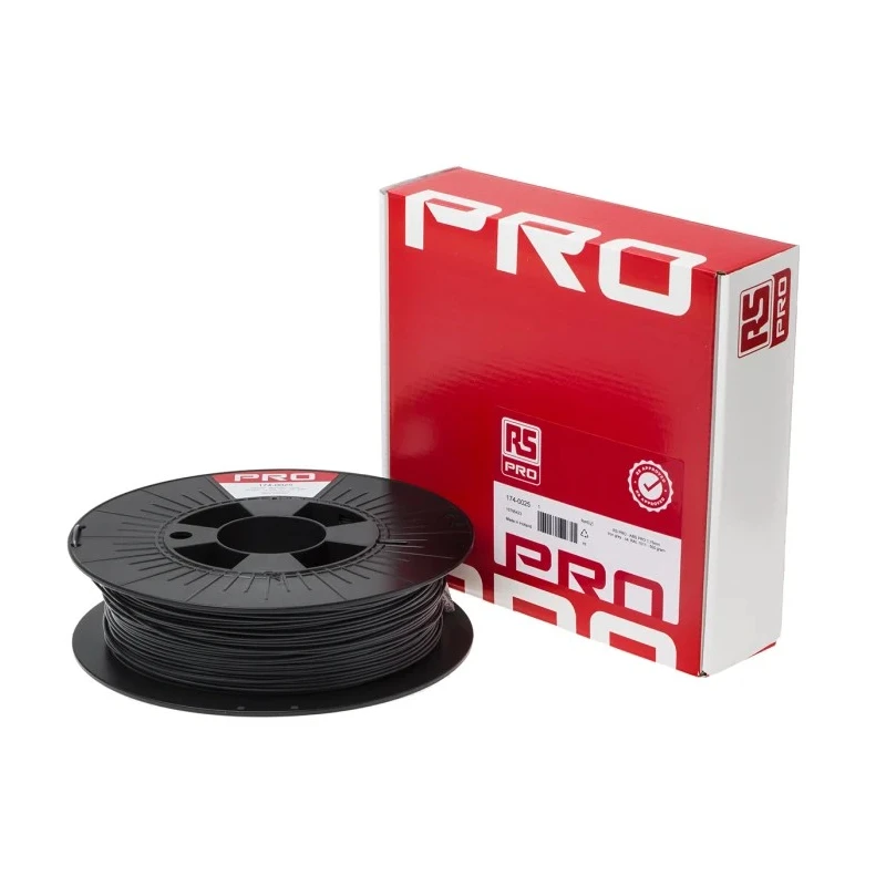 RS PRO 1.75 mm Grey ABS-X 3D Printer Filament, 500 g 174-0025
