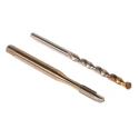 Dormer Tap & Drill Set, M5 Thread, Machine Tap, High Speed Steel Tin Coated, Spiral Point L001EP00M5XA002