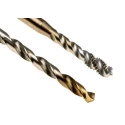 Dormer Tap & Drill Set M6 Thread Machine Tap High Speed Steel Tin Coated Spiral Flute L001EX00M6XA002