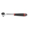 RS PRO 3/8 in Ratchet with Bi-Material Elastomer Handle, Satin Chrome Finish, Chrome Vanadium Steel, 201mm Overall J.161B
