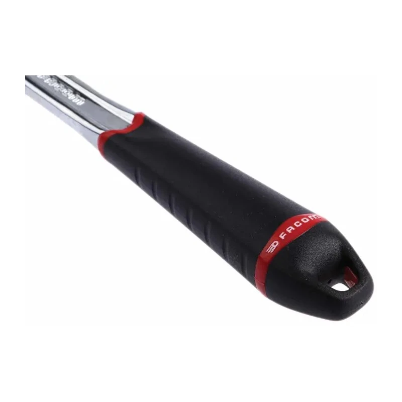 RS PRO 3/8 in Ratchet with Bi-Material Elastomer Handle, Satin Chrome Finish, Chrome Vanadium Steel, 201mm Overall J.161B