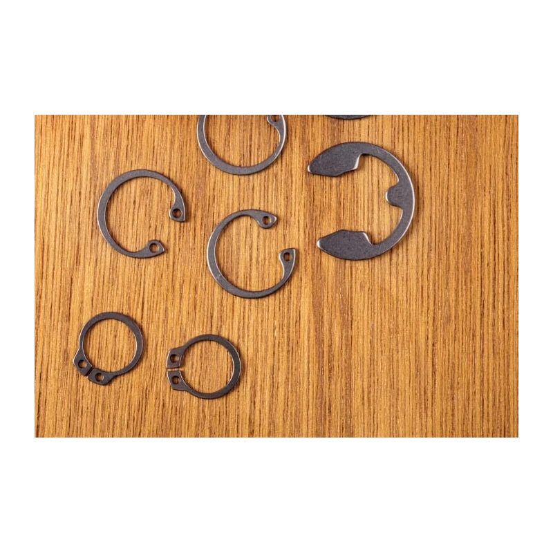 RS PRO Stainless Steel Circlip Kit 450 Pieces Shaft Diameter 2.25 mm to 25 mm Model 278-376
