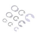 RS PRO Stainless Steel Circlip Kit 890 Piece, Shaft Diameter 2.25-16 mm, Maximum Shaft Diameter 8mm, Model 278-360