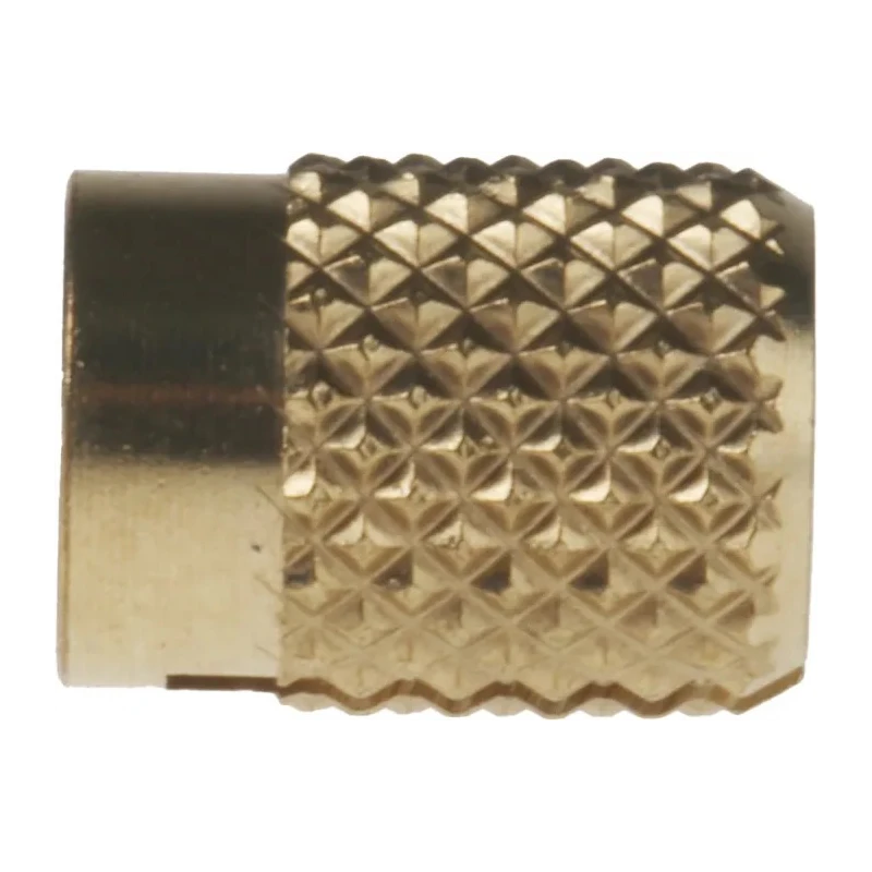 RS PRO Brass Flush Threaded Insert M4 Diameter 5.6 mm Depth 7.95 mm 278-556