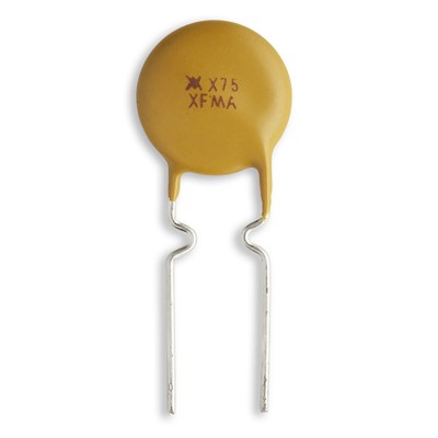 Wickmann 0.75 A Radial Lead Resettable Fuse 72 V AC/DC 40A Current Rating RF2569-000