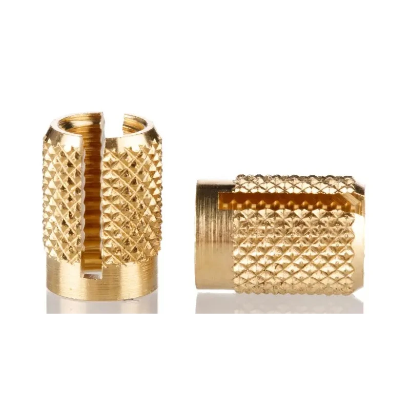 RS PRO Brass Threaded Insert Flush Type M5 Diameter 6.4 mm Depth 9.35 mm 278-562