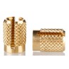 RS PRO Brass Threaded Insert Flush Type M5 Diameter 6.4 mm Depth 9.35 mm 278-562