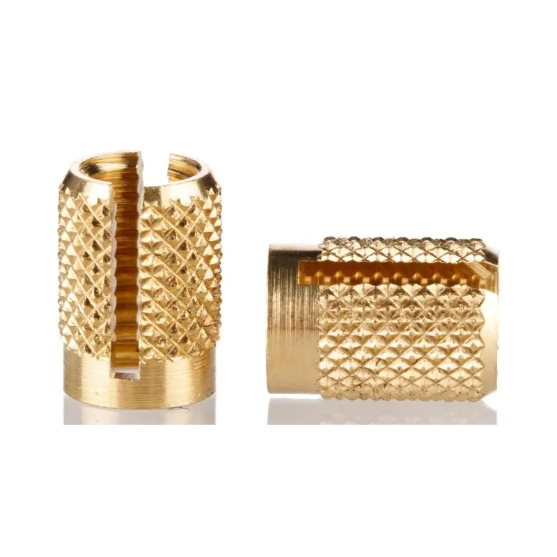 RS PRO Brass Threaded Insert Flush Type Diameter 8 mm Depth 12.7 mm M6 278-578