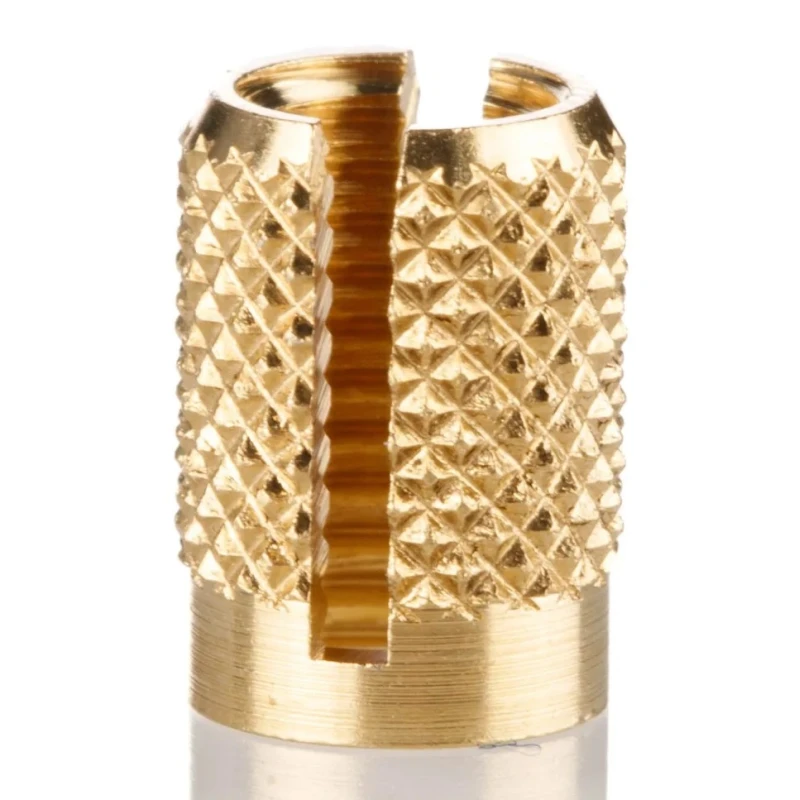 RS PRO Brass Threaded Insert Flush Type Diameter 8 mm Depth 12.7 mm M6 278-578