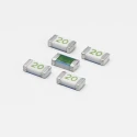 Wickmann Non-Resettable Fuse 10A Ceramic Body Operating -55°C to 150°C 501 Series 0501010.WR