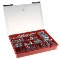 RS PRO Stainless Steel Hex Drive Set Screw/Bolt Kit 1165 Pieces, Hex Head, Plain Finish 278-118