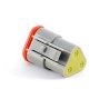 Amphenol Industrial AT Automotive Connector Male Grey Cable 3 Way Crimp Termination IP67 Rated AT06-3S-RD01