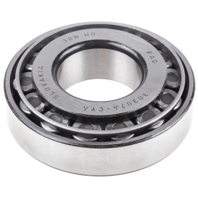 FAG Tapered Roller Bearing 35 mm ID, 80 mm OD, Steel Cage, 9700 rpm Speed 30307-A