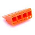 Amphenol Industrial ATM Thermoplastic Male 12 Way Wedge Lock for ATM Series Connectors AWM-12S