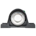 INA Plummer Block House, Cast Iron, 40 mm Inside Diameter, 49.2 mm Centre Height, 179 mm Length, PASE40-XL-N
