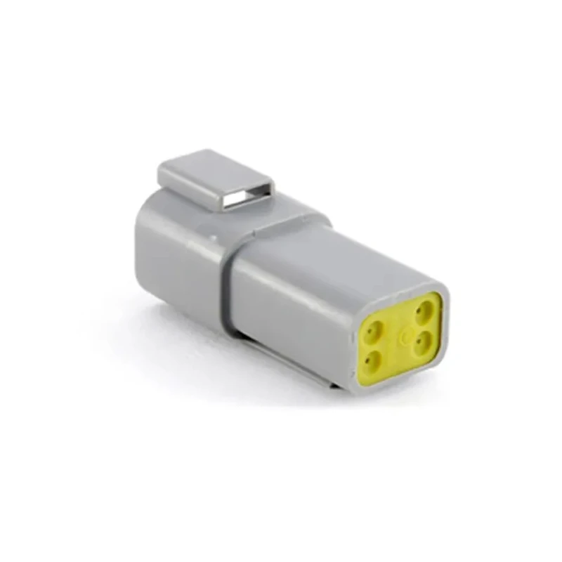 Amphenol Industrial AT Automotive Connector Female Grey Cable 4 Way Crimp Termination AT04-4P-RD01