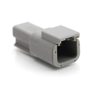 Amphenol Industrial Automotive Connector Female Grey Cable 2 Way Crimp Termination ATM04-2P