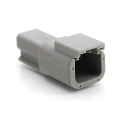 Amphenol Industrial Automotive Connector Female Grey Cable 2 Way Crimp Termination ATM04-2P