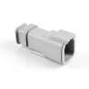 Amphenol Industrial ATM Automotive Connector Female Grey Cable 6 Way Crimp Termination ATM04-6P-SR01GY