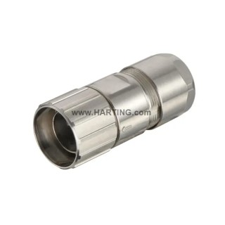 HARTING Heavy Duty Power Connector Housing Hood Cable Mount Copper Zinc Alloy IP67 M23 Thread 09151000402