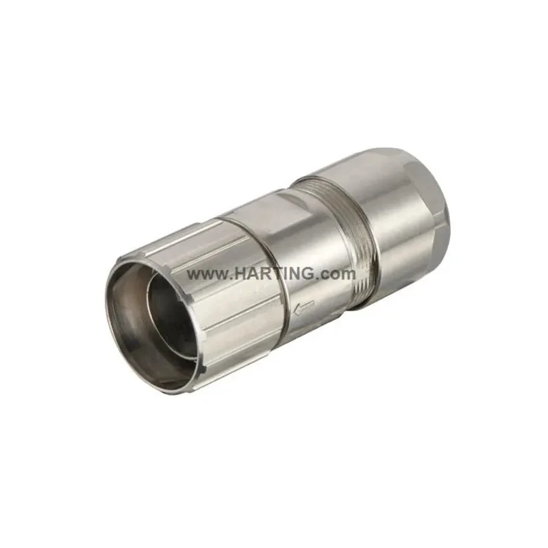 HARTING Heavy Duty Power Connector Housing Hood Cable Mount Copper Zinc Alloy IP67 M23 Thread 09151000402