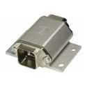 HARTING Heavy Duty Power Connector Wall Mount Screw Termination 1.75A 50V Han PushPull 09352210501