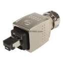 HARTING Heavy Duty Power Connector Kit Han PP RJ45 PN Metal Plug Set 4 Contacts 50V 1.75A RJ45
