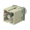 HARTING Heavy Duty Power Connector Module 200A 1000V Han-Modular Series Male 1 Contact 09140012668
