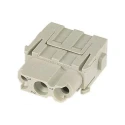 HARTING Heavy Duty Power Connector Module 40A Han-Modular Series Female, 3 Contacts 09140033103