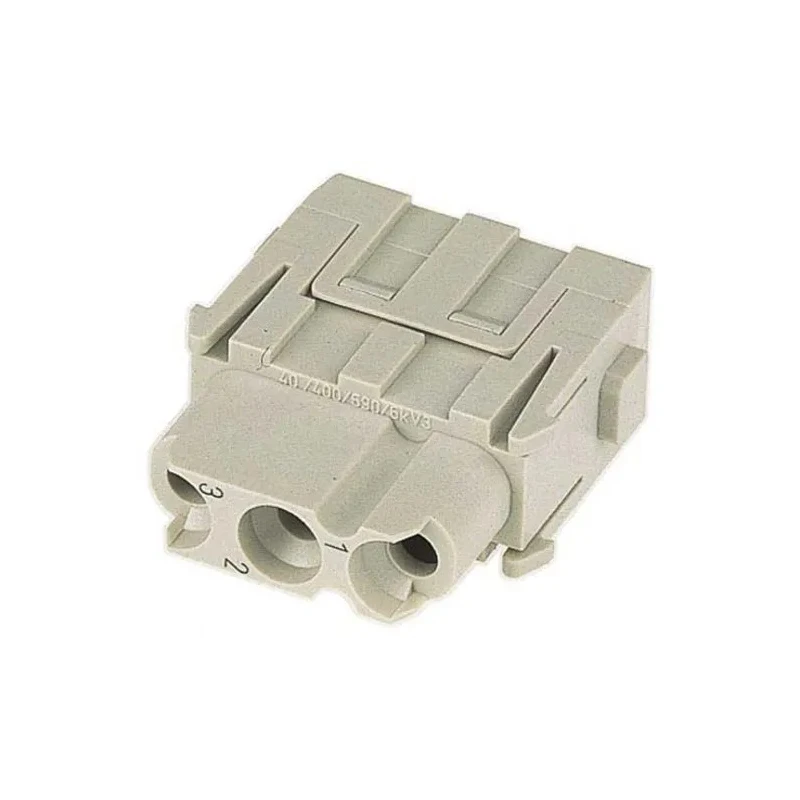 HARTING Heavy Duty Power Connector Module 40A Han-Modular Series Female, 3 Contacts 09140033103