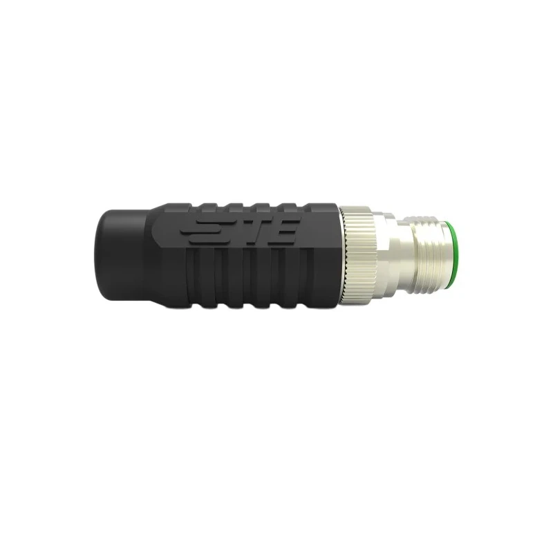 TE Connectivity Circular Connector, 8 Contacts, Cable Mount, M12 Size, Plug Male, IP67 Rated, X-code Series 1-2315714-2