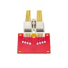 Molex 200890 Series Right Angle Edge Connector, Straddle Mount, 6-Contacts, 2 mm Pitch, 1 Row, Crimp 200890-0106