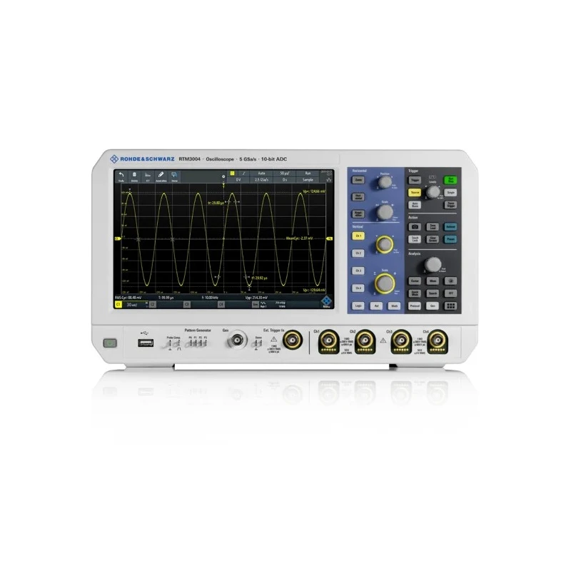 Rohde & Schwarz 1 GHz Bench Oscilloscope 4-Channel USB Interface RTM3000