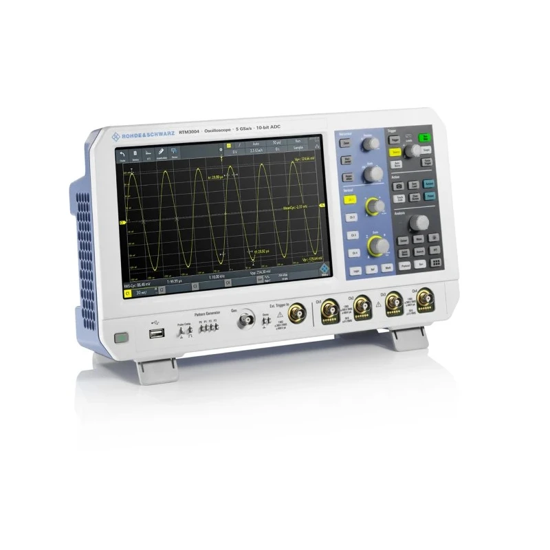 Rohde & Schwarz 1 GHz Bench Oscilloscope 4-Channel USB Interface RTM3000