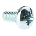 RS PRO M6 x 16 mm Bright Zinc Steel Pan Head Sems Screw with Spring Washer 278-770