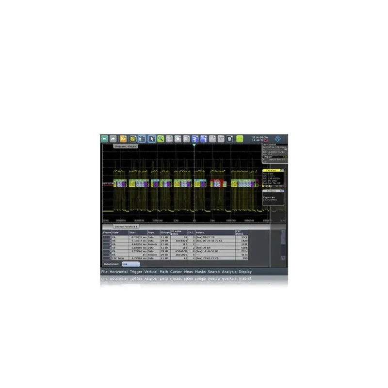 Rohde & Schwarz CAN/LIN Serial Triggering and Decoding Oscilloscope Software for Use with RTC3000 Oscilloscope RTM-K3