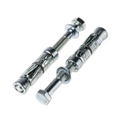 RawlPlug Carbon Steel Zinc Plated Shield Anchor M8 x 95mm Mechanical Loose Bolt R-RBL-M08/40W