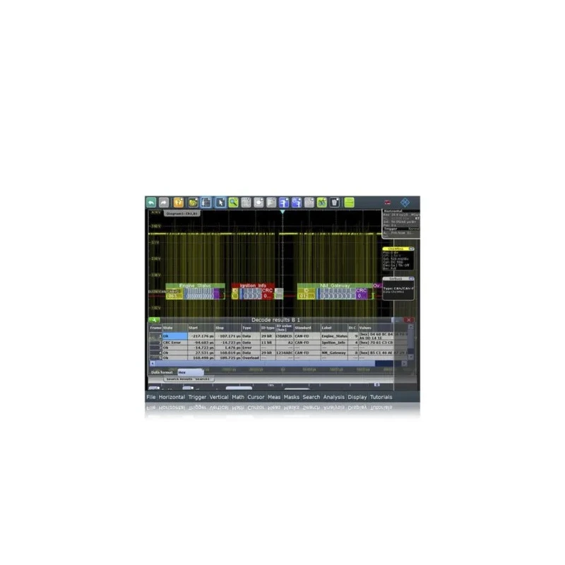 Rohde & Schwarz CAN-FD Oscilloscope Software for Use with RTO Oscilloscope, RTH Oscilloscope, RTE Oscilloscope RTH-K9