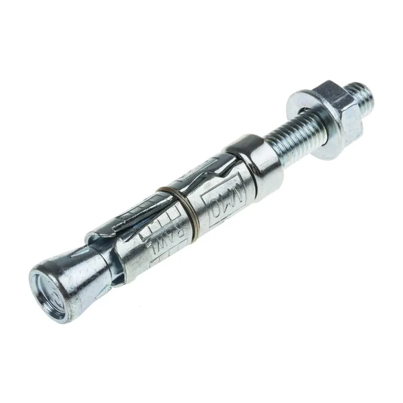 RawlPlug Carbon Steel Masonry Shield Anchor Bolt M10 x 105 mm Zinc Plated R-RBP-M10/30W