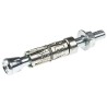 RawlPlug Carbon Steel Masonry Shield Anchor Bolt M8 x 75 mm Expanding Zinc Plated R-RBP-M08/10W